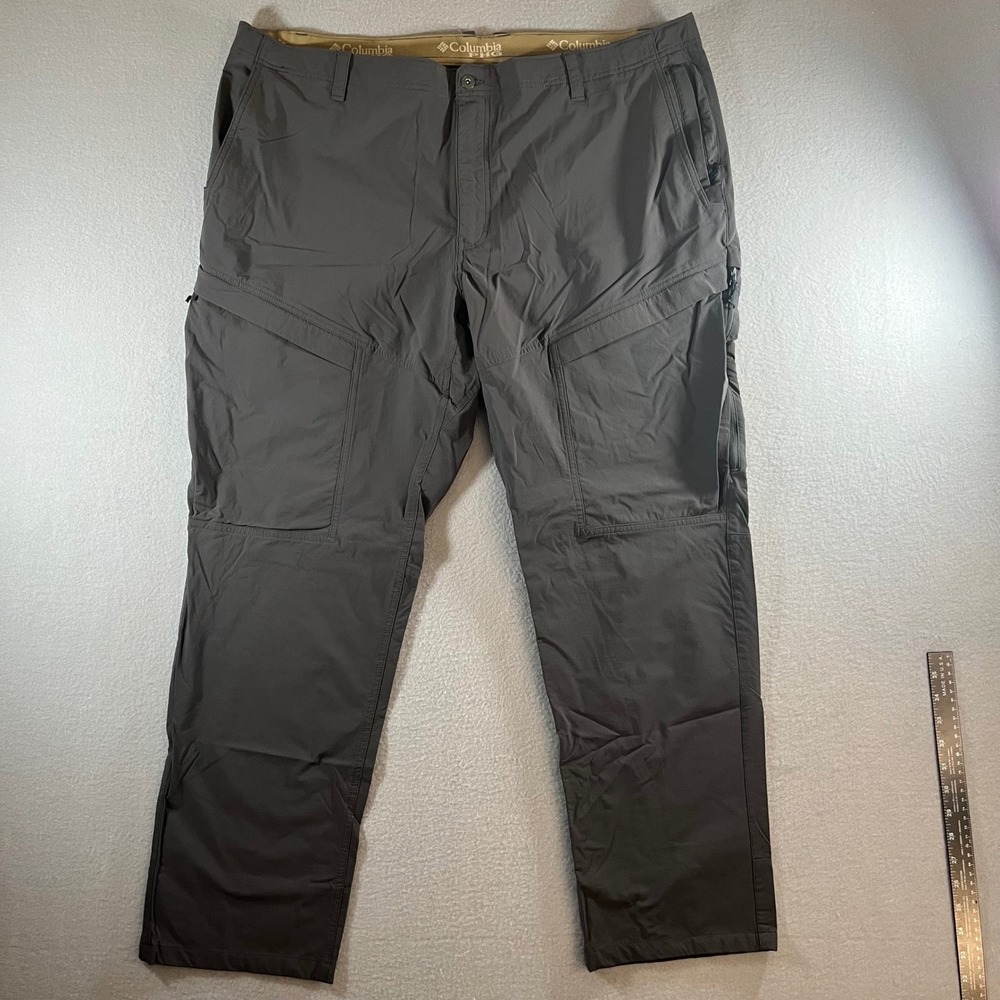 Columbia PHG Mens Grey Performance Hunting Tactical Cargo Pants 44x32 gorpcore